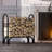 Aleyha 33'' W Metal Log Rack