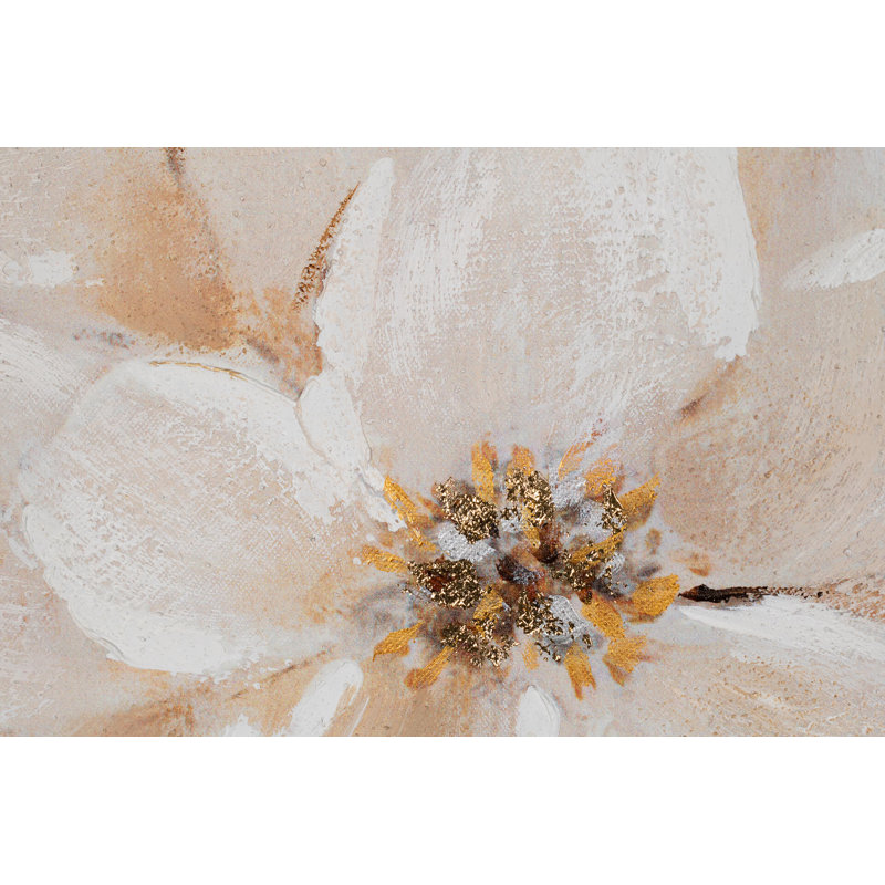 Blooming Well-Being Hand-Painted Acrylic Painting