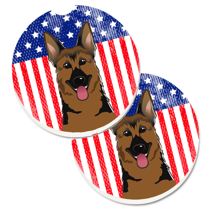 Sous-verre american flag, Berger allemand