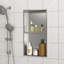 Niche murale en acier inoxydable-102480533