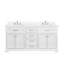 Meuble-lavabo double 72 po