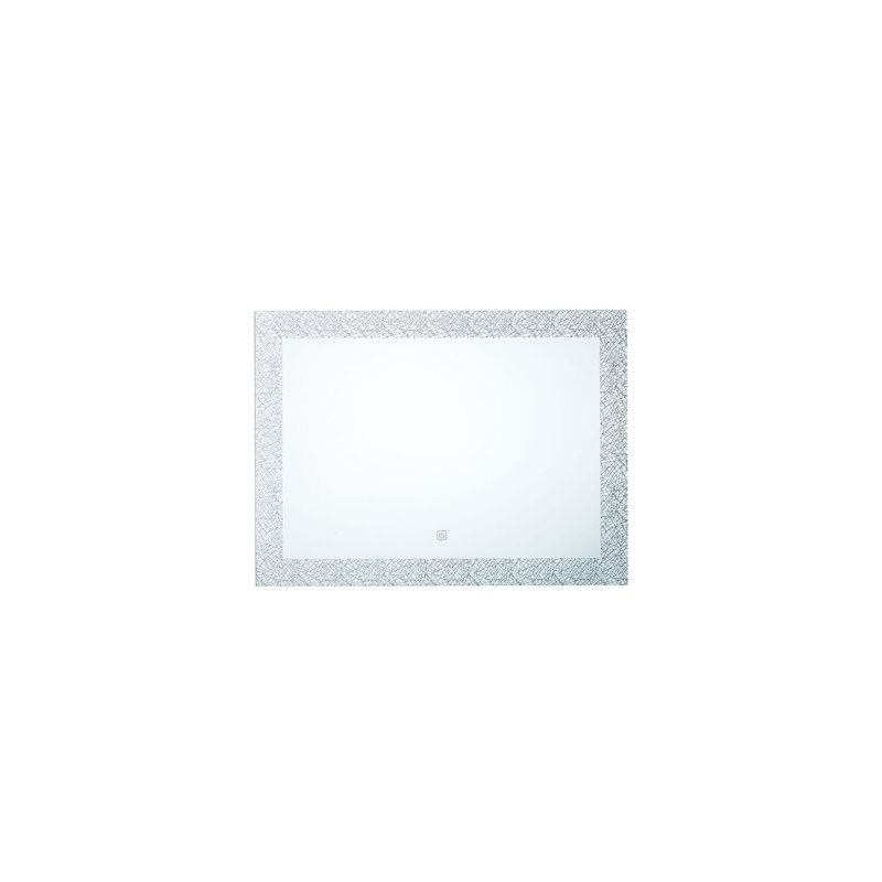 Petronella Glass Flat Wall Mirror