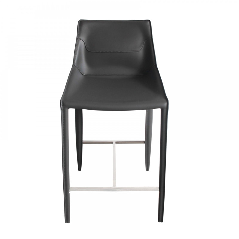 Tabouret de comptoir de 26 po Kenyae, Gris