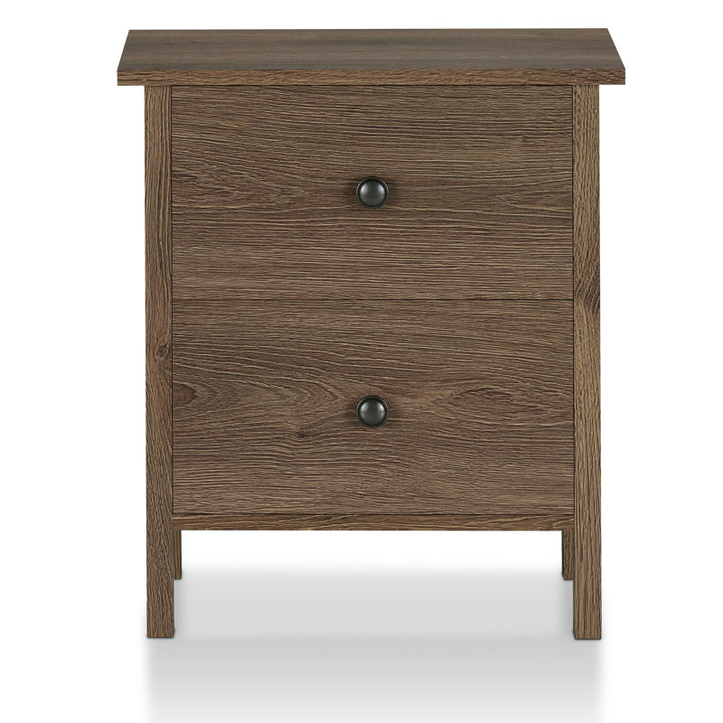 Table de chevet 2 tiroirs Altrud