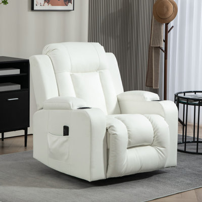 Fauteuil inclinable de massage à 8 points de vibration pour le salon