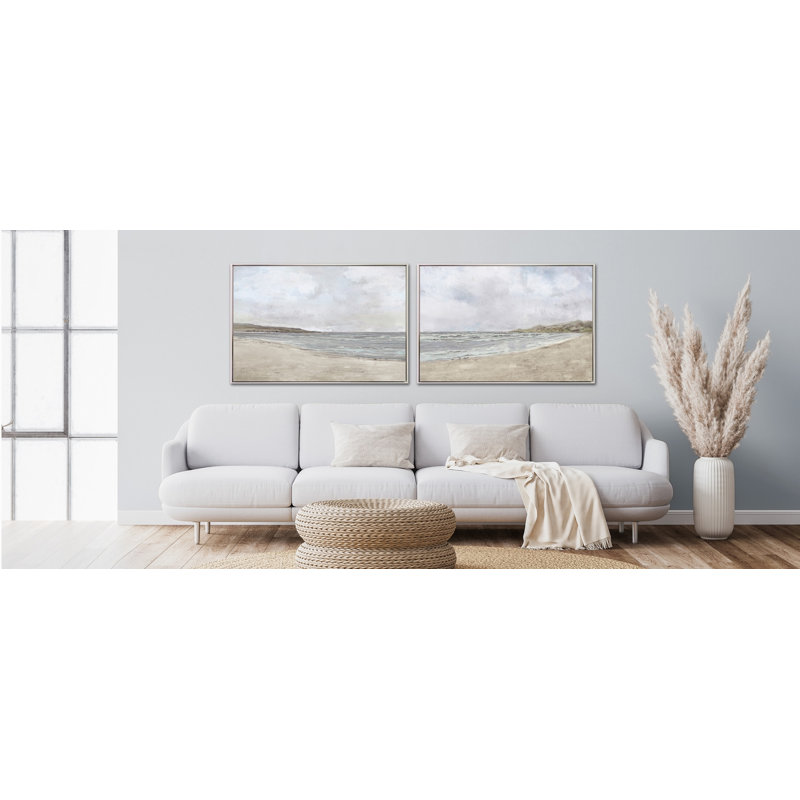 Art mural sur toile Quiet Coastline I