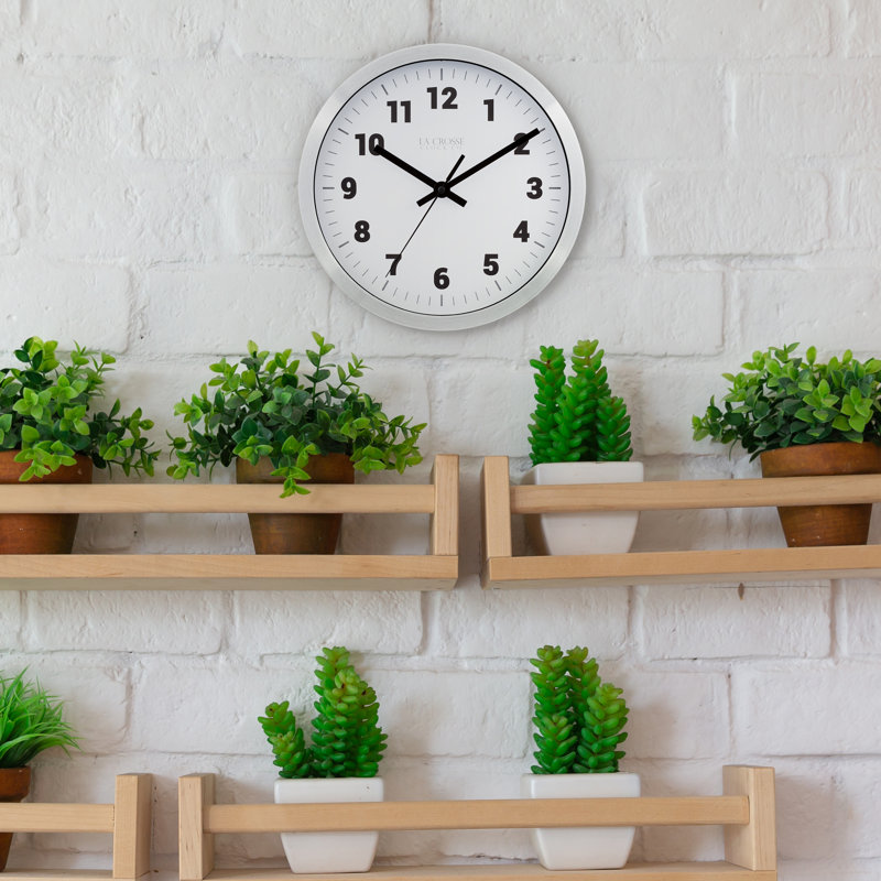 Weigel Wall Clock, White