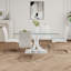 Ensemble de 5 tables en verre de style moderne, design transparent élégant-1367311653-1367311656-1367311661