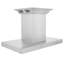 36" 400 CFM Ducted Island Range Hood in Stainless Steel