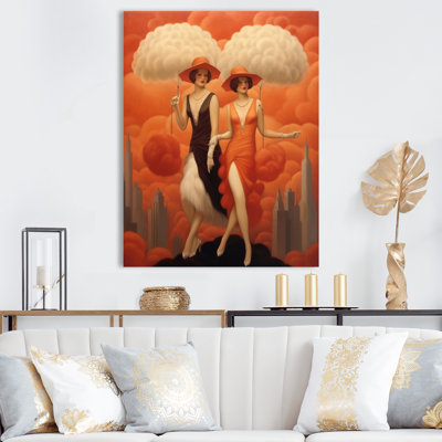 Danseurs art déco cosmopolites