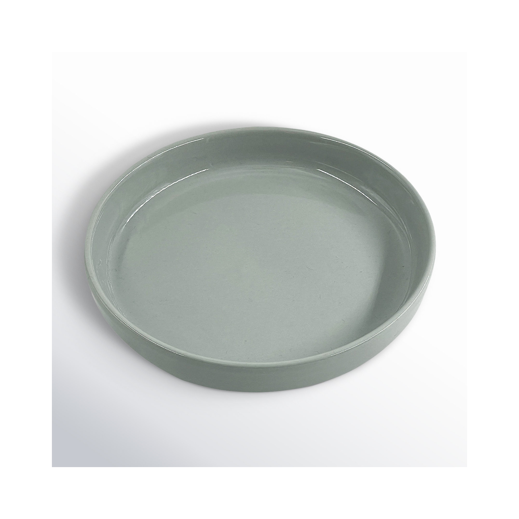 Canvas Home Reims Stoneware Salad Plate, Gray