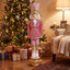 Statue de Noël Kenneth le Principe - H 37 po-725905808-725905809