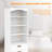 23.6"-115" W Closet System with 4 Drawers and 3 Adjustable Shelves