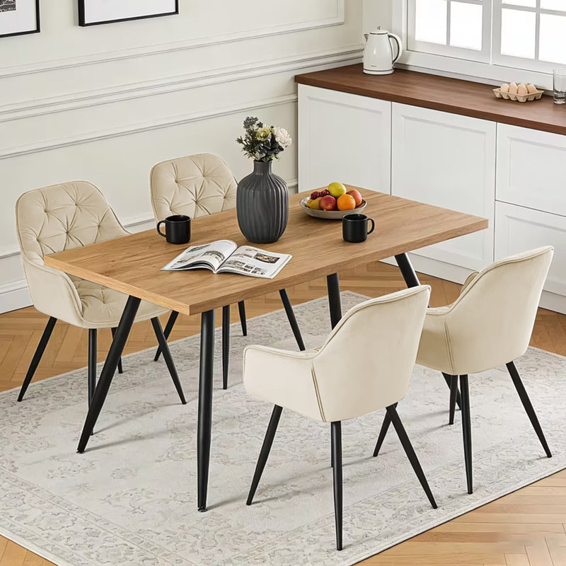 4 - Person Dining Set, Beige