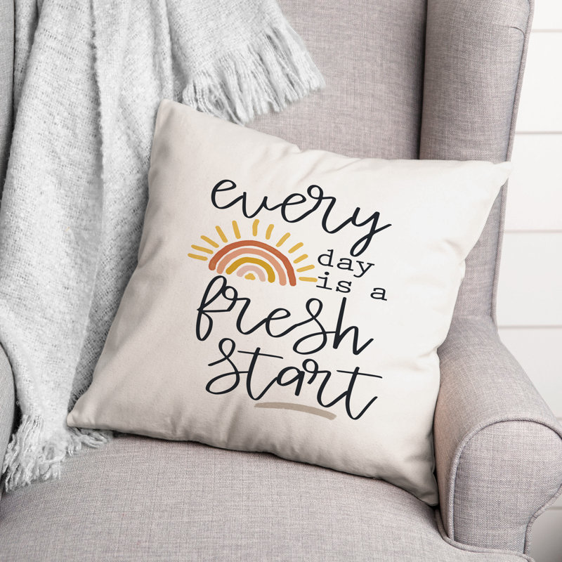 Coussin Everyday is a Fresh Start