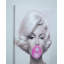 Marilyn In Pink, reproduction d'art sur toile-1250396674