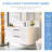 36" Floating Bathroom Vanity With Sink-108258267