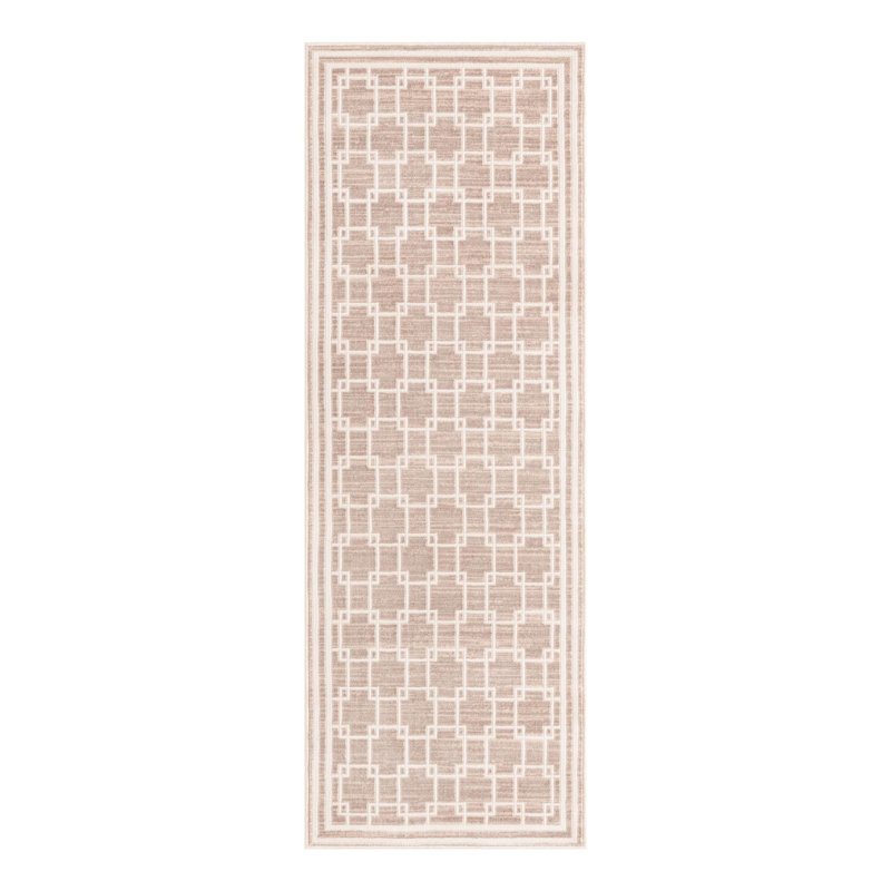 Jill Zarin Metropolitan Uptown Rug Beige, Runner 2' x 6'1"