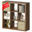Bibliothèque de rangement - Tablette de présentation multifonctionnelle pour le salon, la chambre à coucher et le bureau personnel-1233830428-1216848949-1212577086