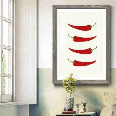 " Hot Peppers " Painting Print