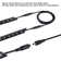 39 Inches Interconnect Cable, Gun Safe Lighting Kit Extension Cable, Under Cabinet Light Extension Cord, Led Under Cabinet Lighting Accessories