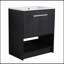 Meuble-lavabo 30 po avec lavabo en céramique, 2 portes à fermeture douce, meuble-lavabo autoportant, contreplaqué-1581610667