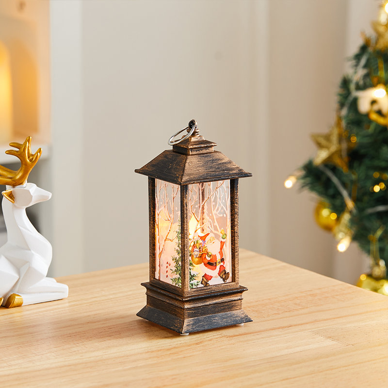 Tabletop Lantern with Candle Included