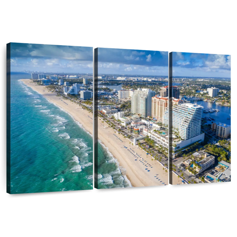 Gill Gill, plage de Fort Lauderdale, H 42 po x l 65 po