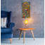  'Orchestra Abstract 1' by Rey Klimt Acrylic Glass Wall Art, 12" x 24"-1310198890