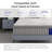 EGOHOME 14" Medium Hybrid Mattress-1602428526