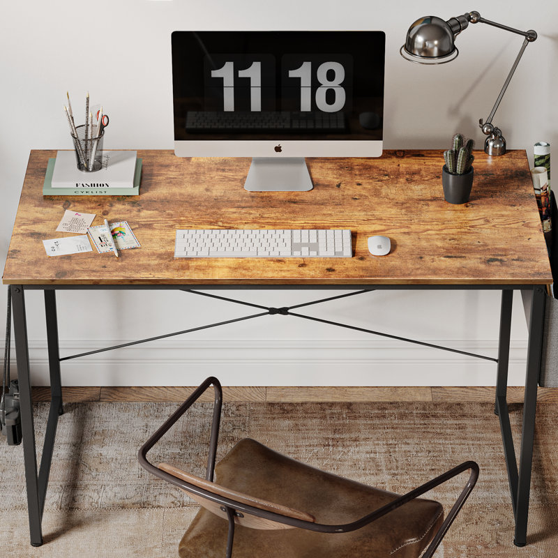 Metal Base Computer Desk
