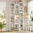 Beetner 71.3''H 8-Tier Cube Bookcase, Media Storage Shelves (Adjustable Shelves)-2014795410