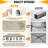 30 Ft. W x 10 Ft. D Metal Pop-Up Canopy Tent-100023535