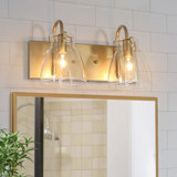 Arnitha 2-Light Dimmable Gold Vanity Light