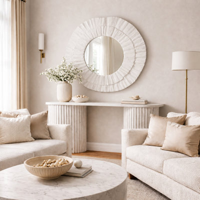 Solterra Round Mirror