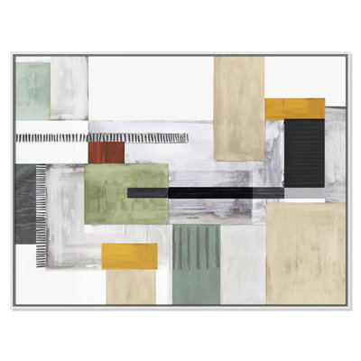 Playful Blocks Print by Tom Reeves