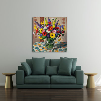 Fleurs sauvages dans un vase Gass