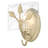 1-Light Vanity Light in with Hammered Water Glass-1213362453