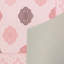 Tapis rose / rouge en polyester tissé à la main Chrisman-630224137