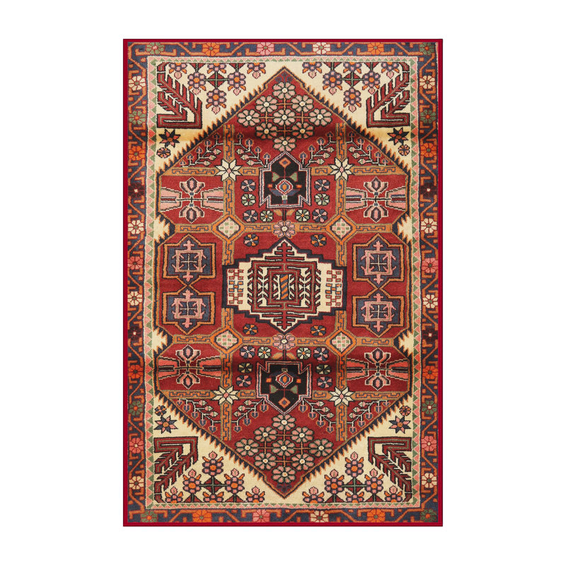 Oriental Indoor Rug, Rectangle 5' x 7'