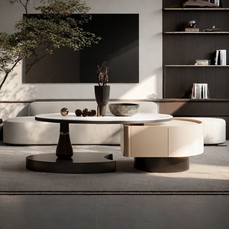 Ensemble de tables basses personnalisées