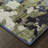 Knox Abstract Machine Made Power Loom Area Rug in Navy/Green-40806859