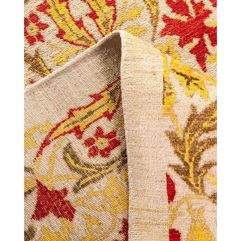 Arts & Crafts One-of-a-Kind 8' 0" X 10' 0" Hand Knotted Area Rug