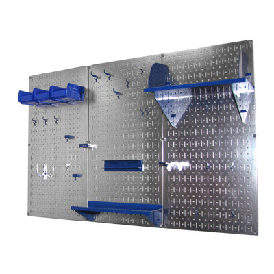 Pegboard Standard Tool Storage 32" H x 48" W Kit