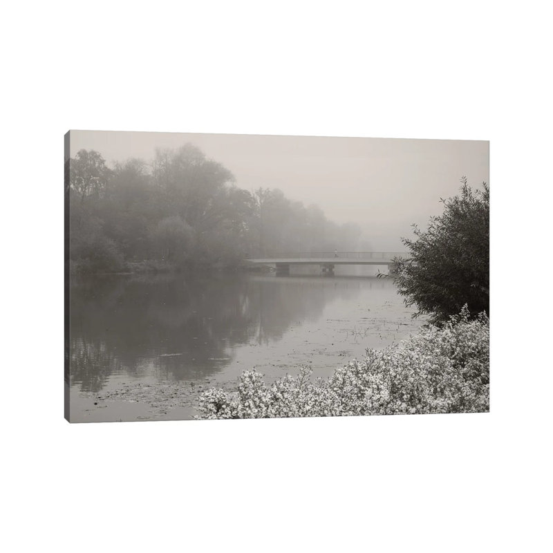 Foggy Morning by Lena Weisbek - Wrapped Canvas Gallery-Wrapped Canvas Giclée, Wrapped Canvas