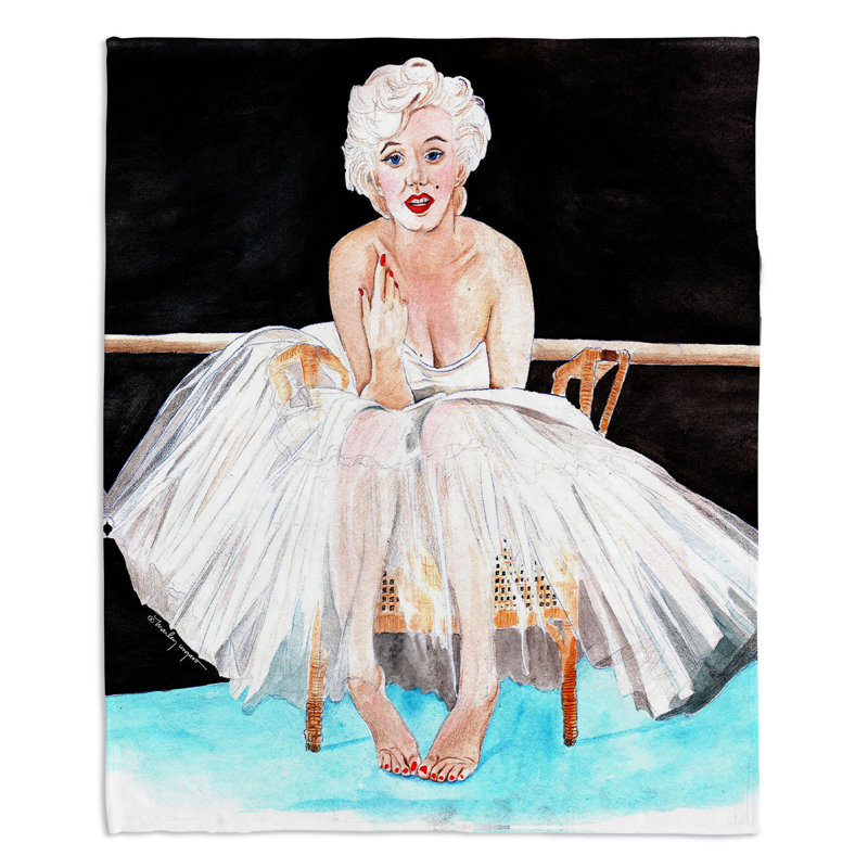  Couverture Marilyn Ballerina, 51 po x 60 po