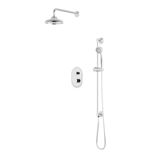 Complete Shower System, Chrome