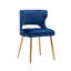 Fauteuil à oreilles en velours khanya-449638221