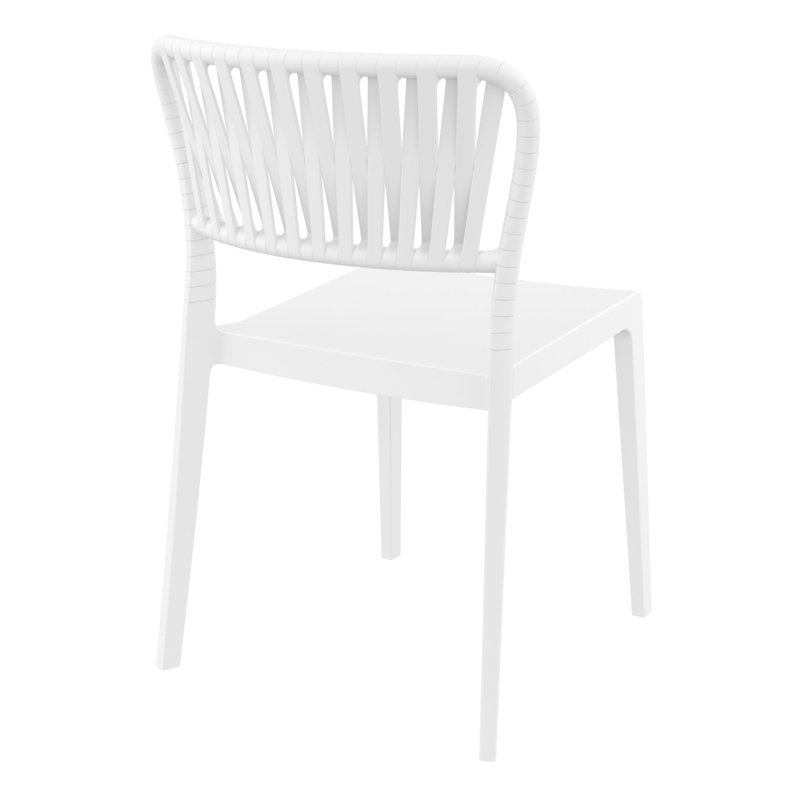 Chaise de salle à manger Newport, Blanc