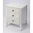 Jerry 3 - Drawer Nightstand in Off-White